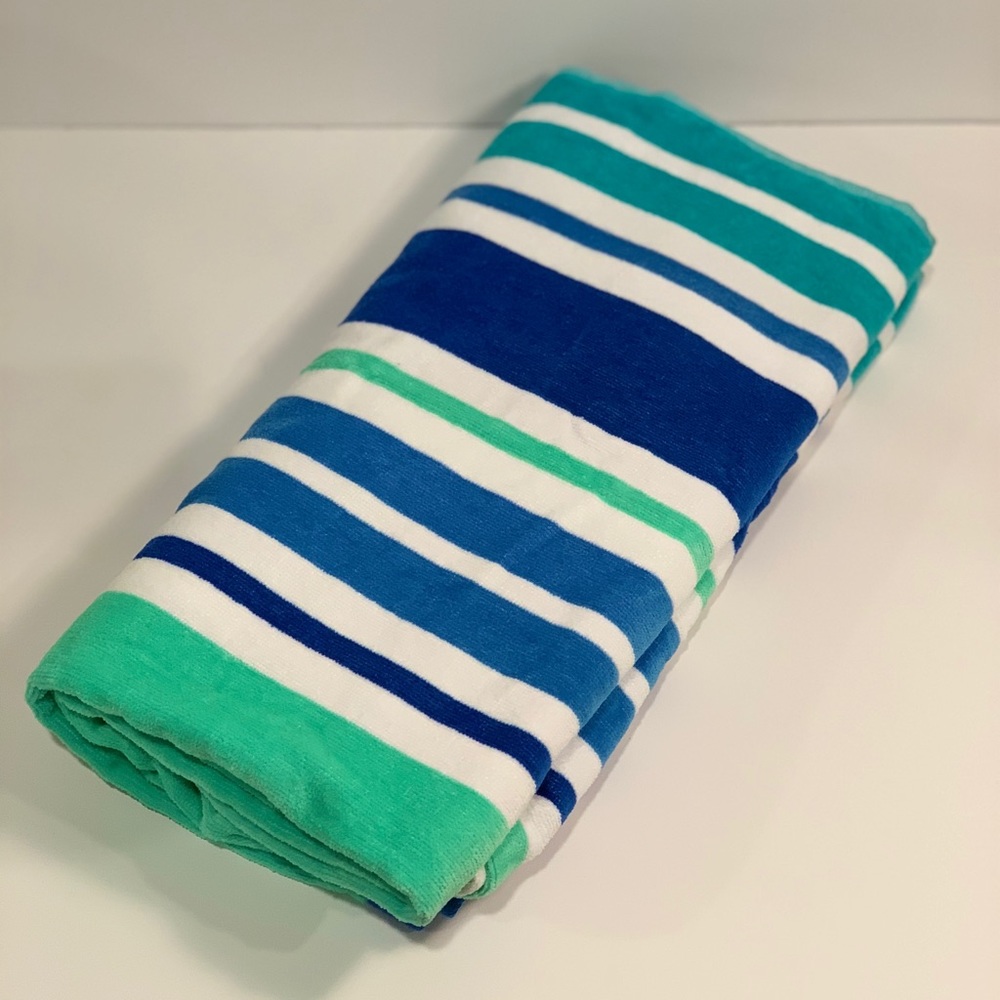 Destination Summer Cotton Striped Beach Towel